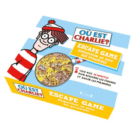 Où est Charlie ? - Escape Game Disparitioin au pays des pyramides
