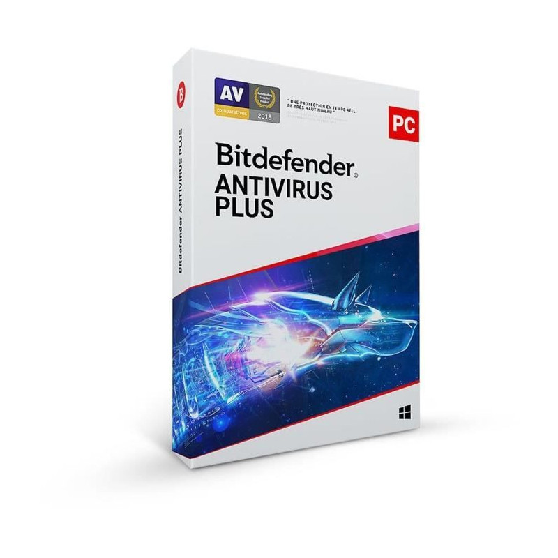 Bitdefender Antivirus Plus 2020 - 1 PC - 1 an