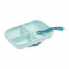 BEABA Set repas silicone 2 pièces compartimenté - bleu 36,99 €