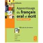 Apprentissage du français oral et écrit