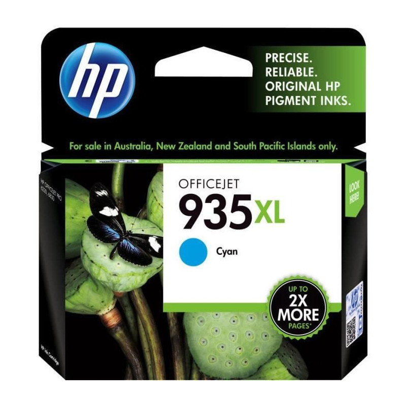 HP 935XL cartouche d'encre cyan authentique grande capacité