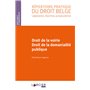 Droit de la voirie - Droit de la domanialité publique
