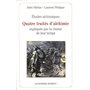 Études alchimiques - Quatre traités d'alchimie expliqués par la chimie de leur temps