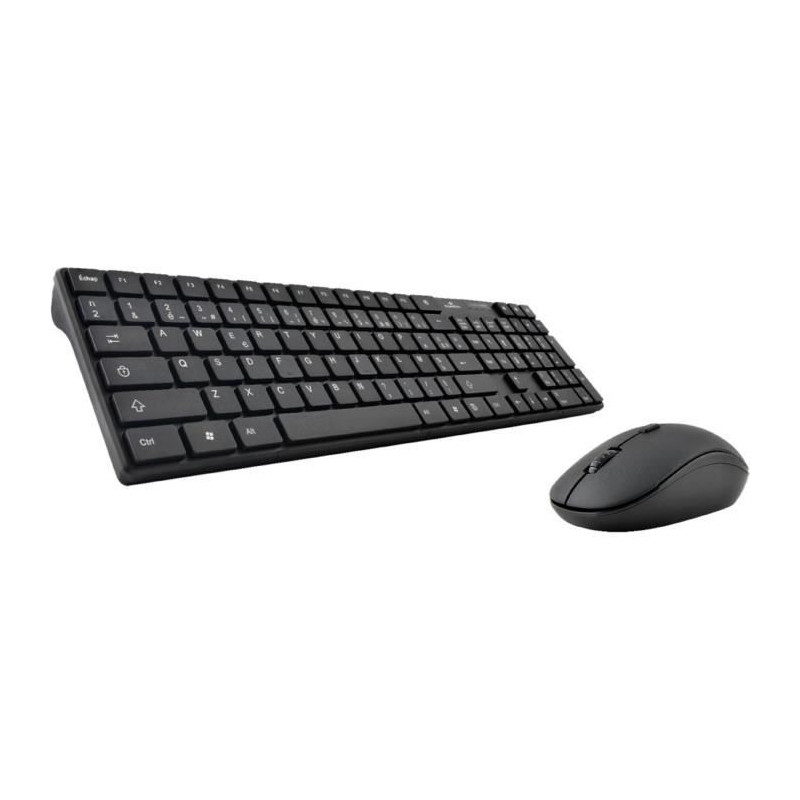 Clavier et souris Bluestork BLU3760162063431 Azerty Noir