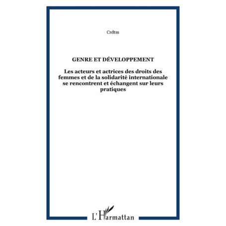 Genre et développement