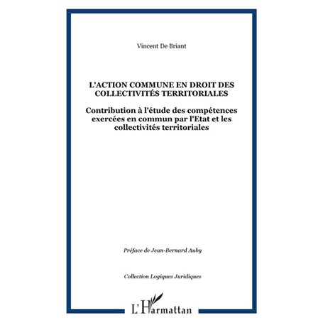 L'action commune en droit des collectivités territoriales