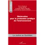 Déclaration pour la protection juridique de l'environnement