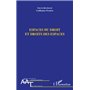 Espaces du droit et droits des espaces