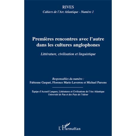 Premières rencontres avec l'autre dans les cultures anglophones
