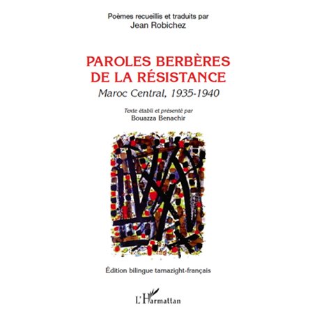 Paroles berbères de la résistance