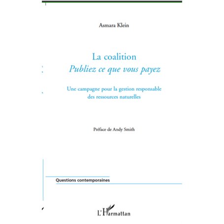 La coalition "Publiez ce que vous payez"