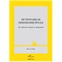 Dictionnaire de démographie pénale