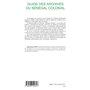 Guide des archives du Sénégal colonial