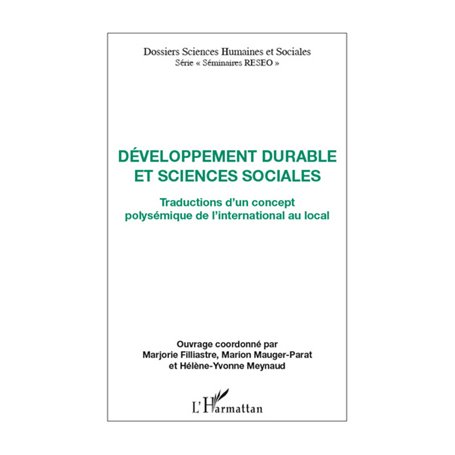Développement durable et sciences sociales