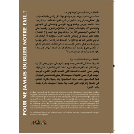 Pour ne jamais oublier notre exil