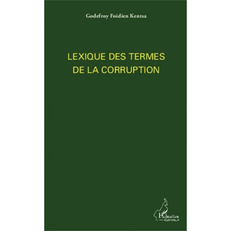 Lexique des termes de la corruption
