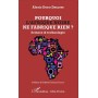 Pourquoi l'Afrique noire ne fabrique rien ?