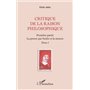 Critique de la raison philosophique