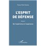 L'esprit de défense