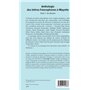 Anthologie des lettres francophones à Mayotte