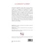 La langue et le droit