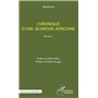 Chronique d'une jeunesse africaine