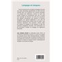 Langage et langues