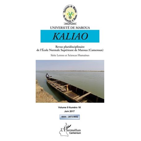 Kaliao Revue pluridisciplinaire de l'Ecole Normale Supérieure de Maroua (Cameroun)