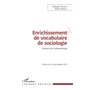 Enrichissement de vocabulaire de sociologie