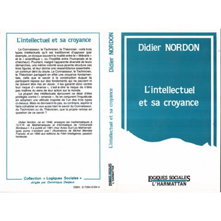 L'intellectuel et sa croyance