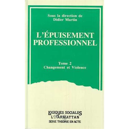 L'épuisement professionnel