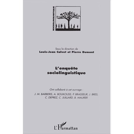 L' ENQUETE SOCIOLINGUISTIQUE