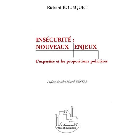 INSECURITE : NOUVEAUX ENJEUX