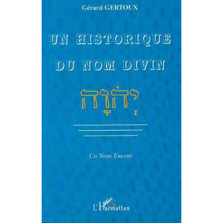 UN HISTORIQUE DU NOM DIVIN