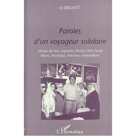 PAROLES D'UN VOYAGEUR SOLIDAIRE