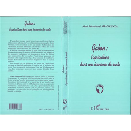 GABON : L'AGRICULTURE DANS UNE ÉCONOMIE DE RENTE