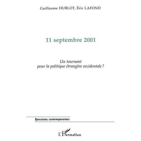 11 SEPTEMBRE 2001