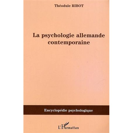 Psychologie allemande contemporaine