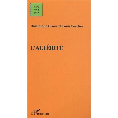 L'alterité