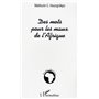 Des mots pour les maux de l'Afrique