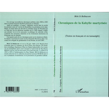 Chroniques de la Kabylie martyrisée