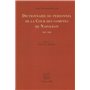 Dictionnaire du personnel de la Cour des Comptes de Napoléon