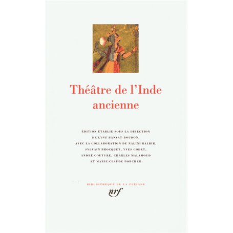 Théâtre de l'Inde ancienne