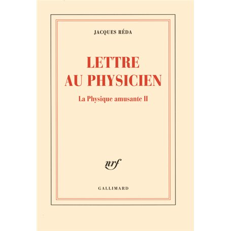 Lettre au Physicien