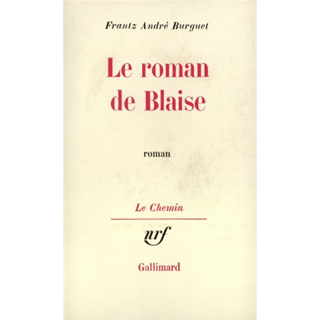 Le roman de Blaise