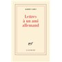 Lettres à un ami allemand