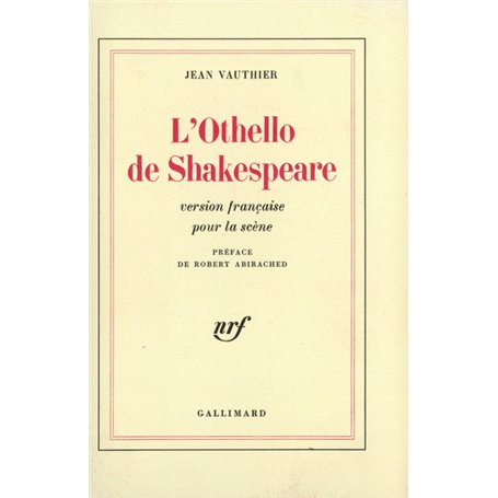 L'Othello de Shakespeare