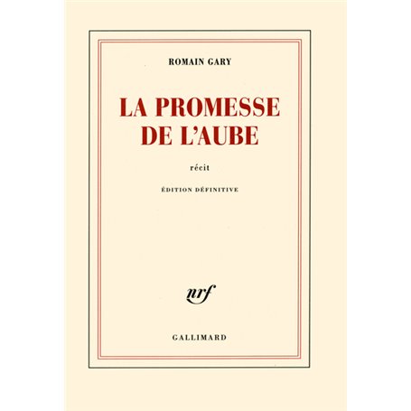 La promesse de l'aube
