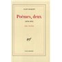 Poèmes, deux