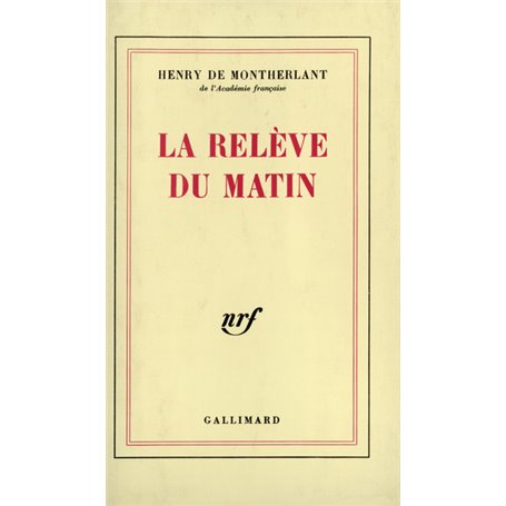 La Relève du matin